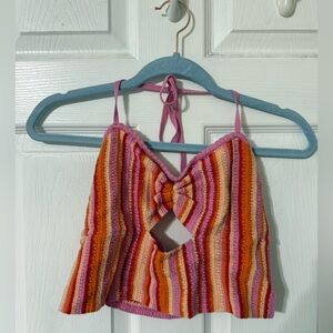 Cotton On Vibrant Striped Knit Top
